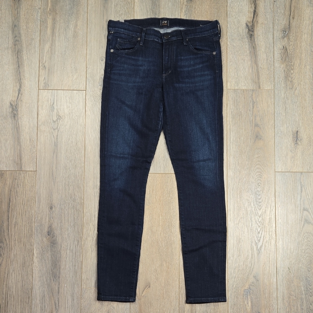 Citizens of Humanity Avedon Low Rise Skinny Leg Denim Blue Jeans, Size 30/30
